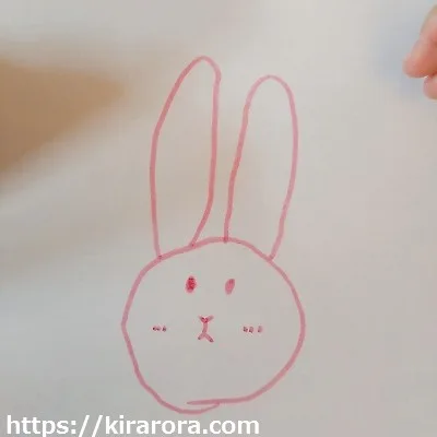 うさぎの描き方